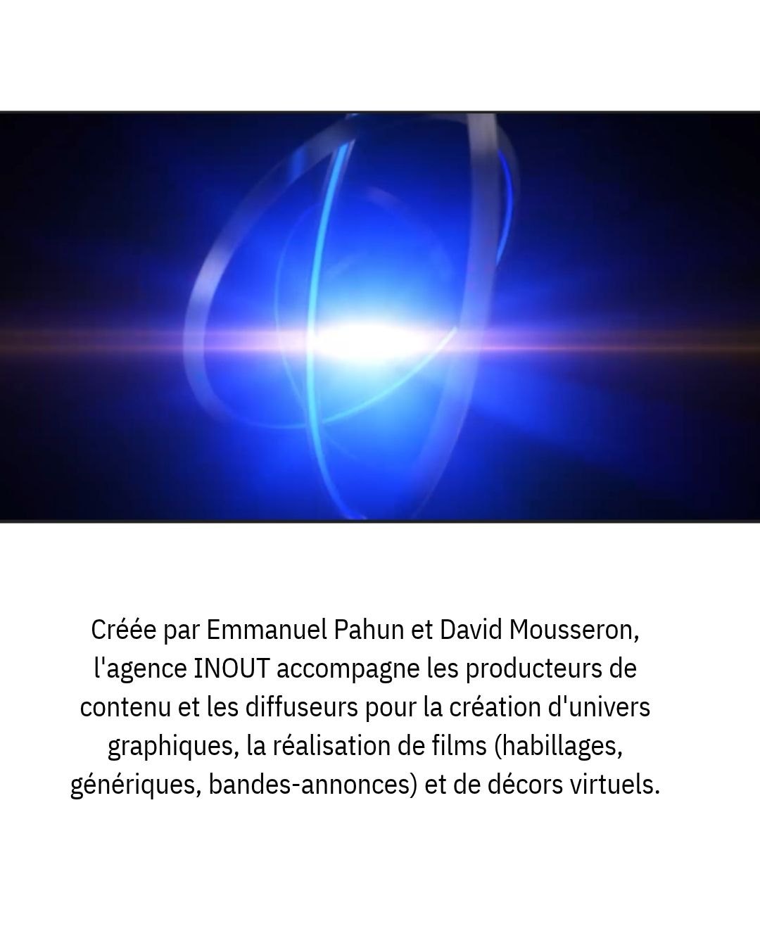 INOUT, réalisations graphiques : démonstration